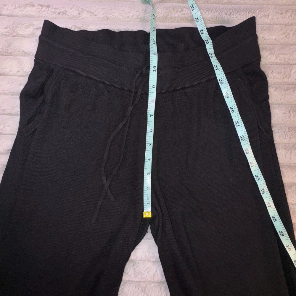 Lululemon In The Comfort Zone Pants Women's 10 Cashmere Wide Leg Knit Stretch - Picture 6 of 11